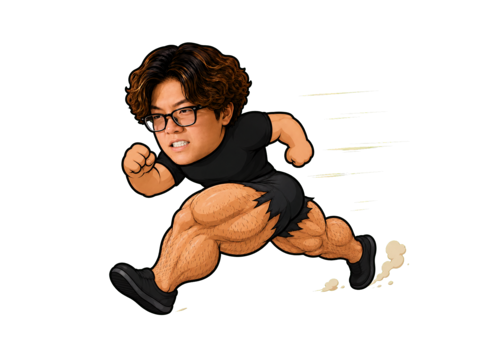 頭也不回地尻速全身圖